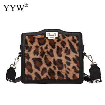 

2018 Fashion fur leather Box Bag Women Easy Matching Crossbody Bags New Plaid Shoulder Purse Clutch Solid Color Bolsa Feminina