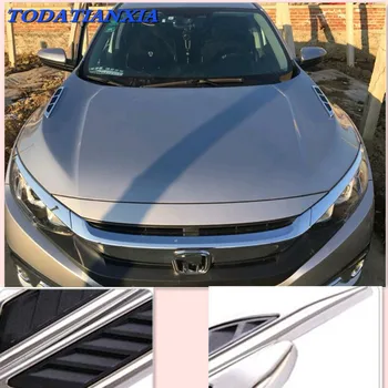 

Car 3D Vent Sticker Exterior Decoration for ford focus mk3 touran e36 megane 2 kia sportage 2017 mitsubishi asx for skoda