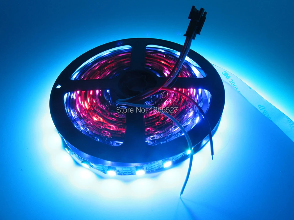 1/4/5 м 60 Светодиодный s/m SK6812 (аналог WS2812B)RGB светодиодный полосы 5050 SMD Рождество ТВ