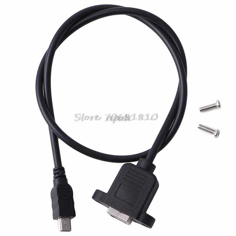 Монтажный кабель для принтера+ винт Mini USB 5 Pin Male to USB 2,0 B Female Jack и Прямая поставка