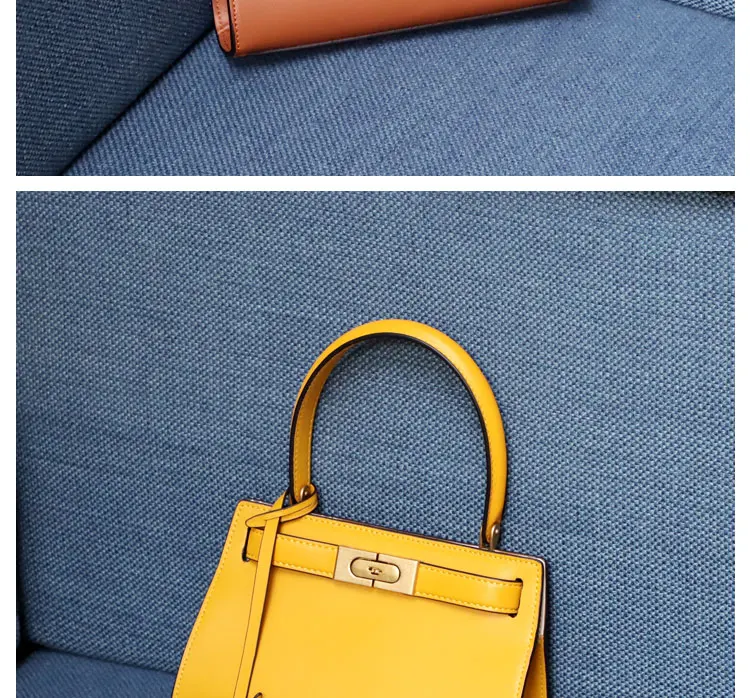 Женская мини-сумка простая модная сумка через плечо из натуральной кожи ретро сумки Новая высококачественная сумка на плечо
