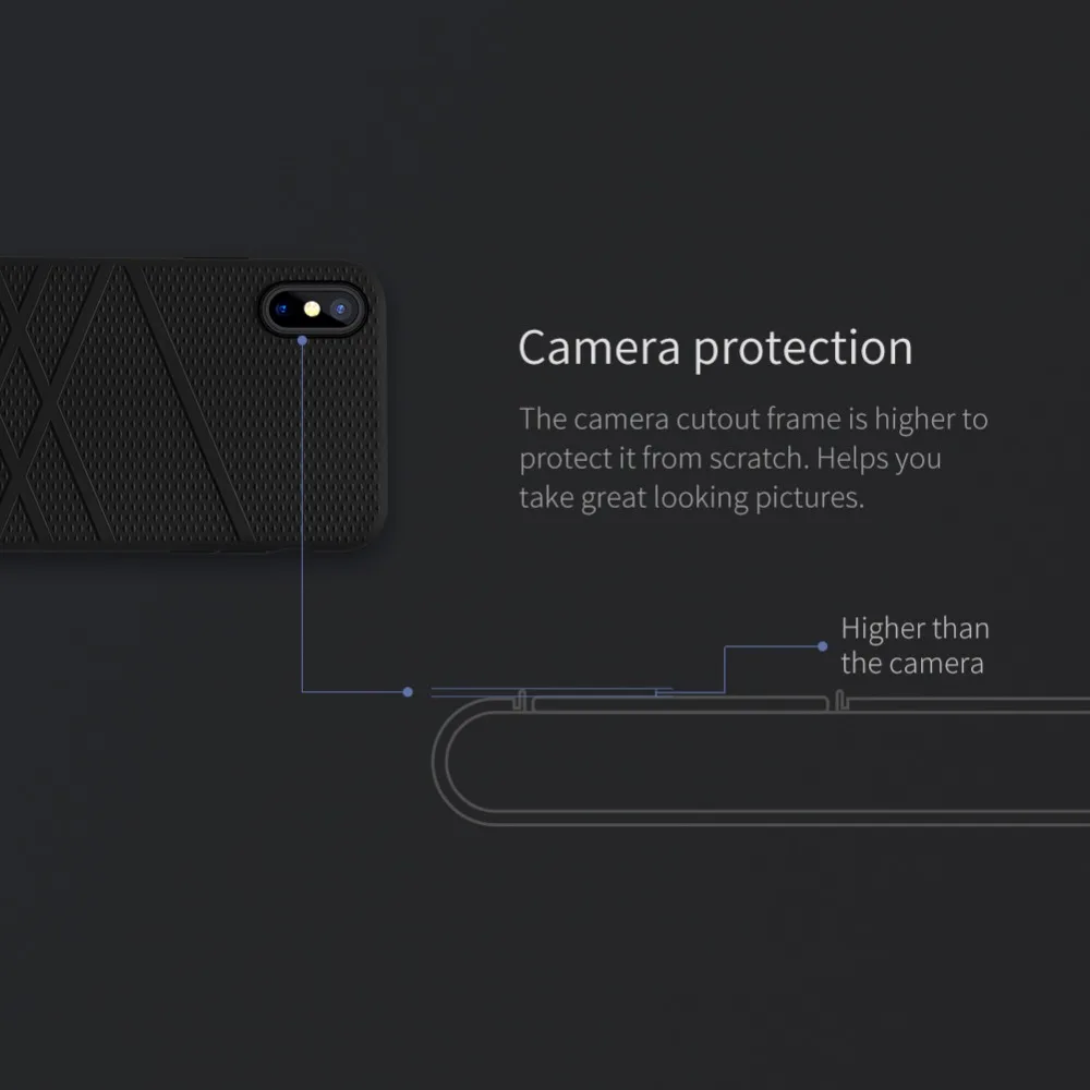 Для Apple iphone X NILLKIN чехол для телефона гибкий жидкий силиконовый чехол Мягкая задняя крышка чехол бампер для iphone 8/8 plus