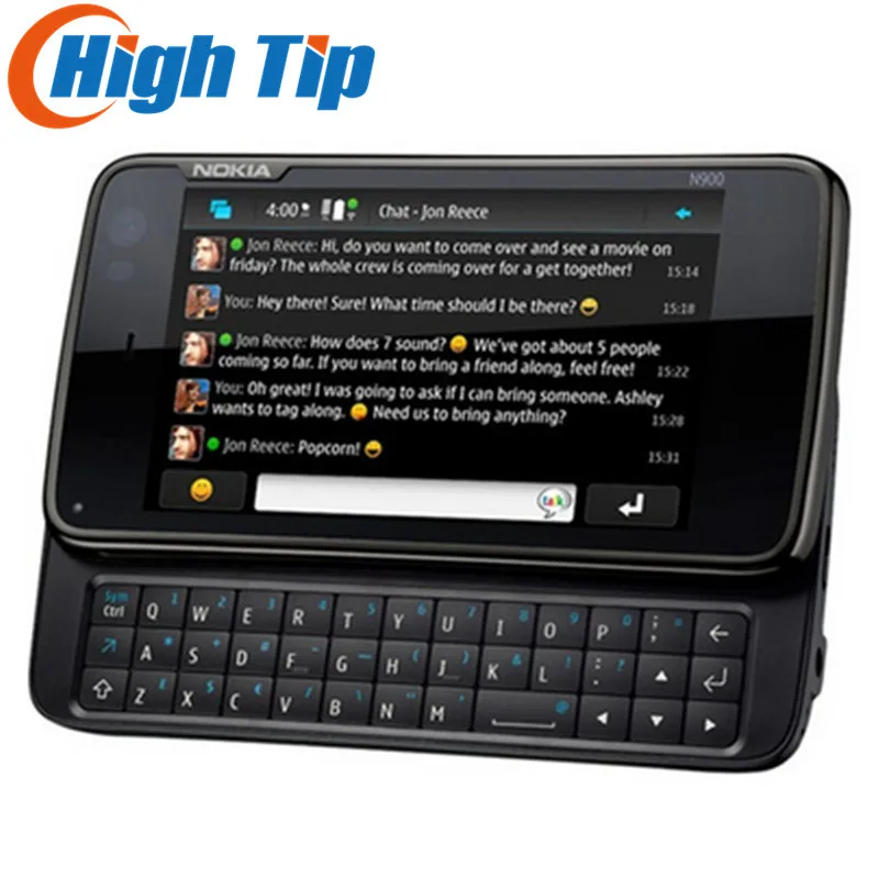 Nokia N900 original unlocked phone Support QWERTY Russian keyboard GSM ...
