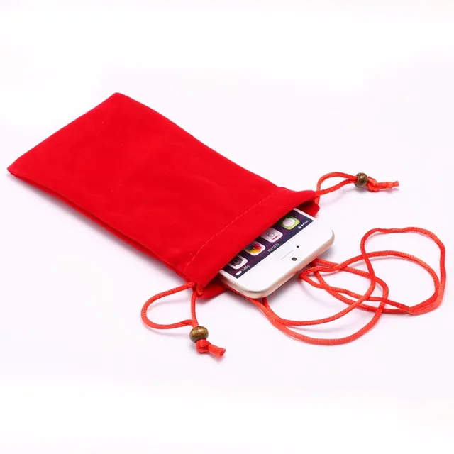 US $1.43 Premium Cotton Neck Strap Sleeve Phone Pouch Bag Case cover for Samsung Galaxy Note 9 8 5/S9/S8/S7/