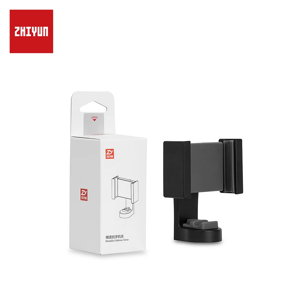 

ZHIYUN Official Universal Gimbal Phone Golder Tripod Adapter Rotatable Cellphone Clamp for Crane /2/plus/M for Smartphones