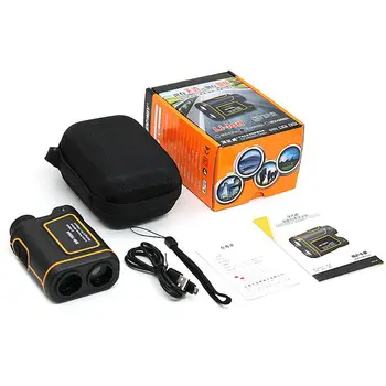 

600m/1000m/1500m launch Laser rangefinder 6x Telescope laser distance range finder for hunting/golf/sport