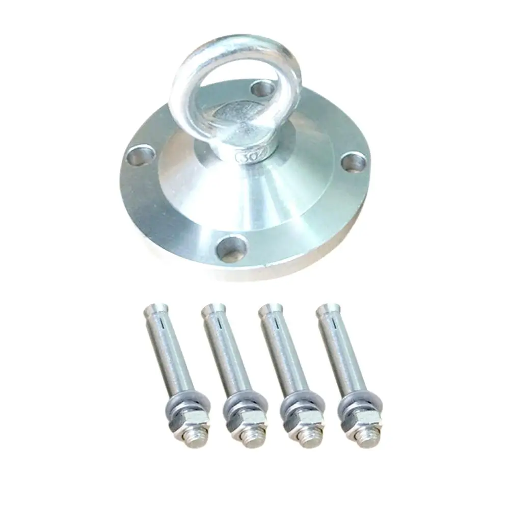 

Stainless Steel Swivel Multi-Direction Heavy Duty Ceiling Hook Hanger Boxing Pear Speed Ball Aerial Yoga Swivel Platform