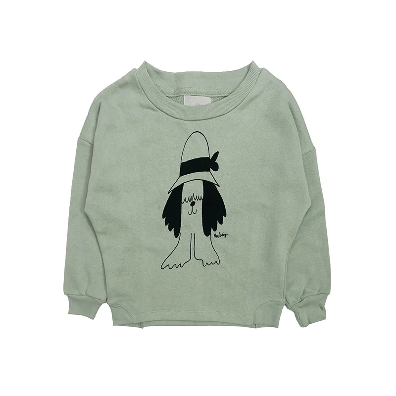 BC/Детские свитера; весна г.; брендовые свитера с рисунком для мальчиков и девочек; новые модные хлопковые топы для маленьких детей; одежда - Цвет: Bobo