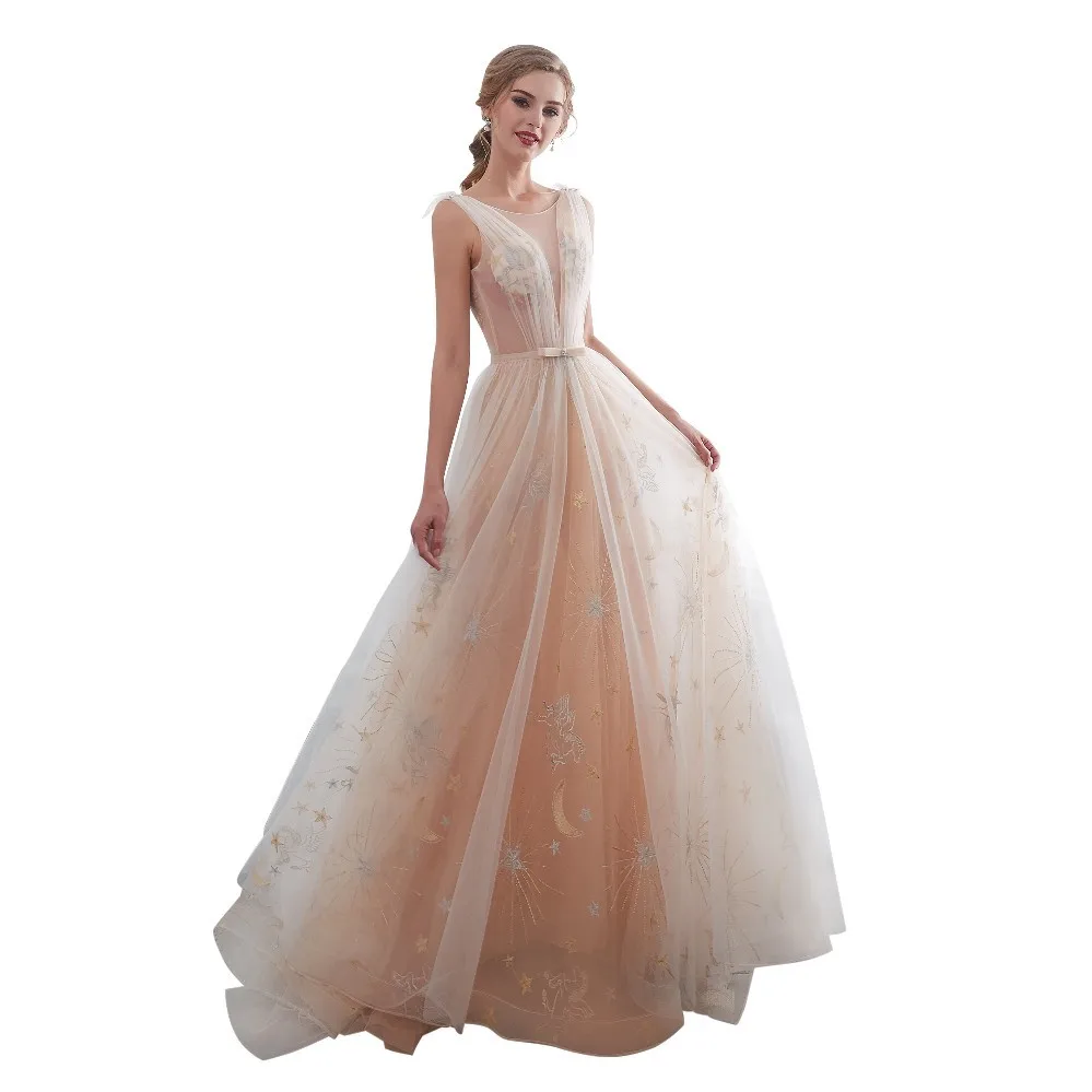 Vivian's Bridal 2020 летнее кружевное платье с аппликацией милое вечернее для девочек