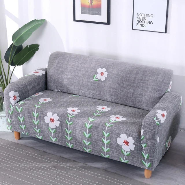 Us 17 9 30 Off 1 2 3 4 Seater Universal Sofa Cover Stretch Covers Couch Love Seat Furniture Double Three Sectional Bench In