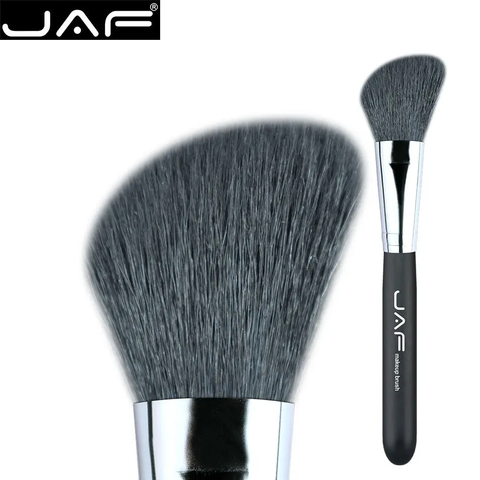 JAF Angle Blusher Brush Makeup Tools Pincel Powder Cream Cheek Brushes
