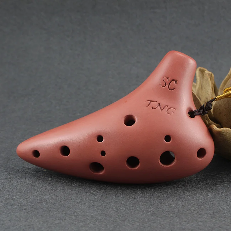 12 Hole Soprano Mini Purple Clay Ocarina AliExpress