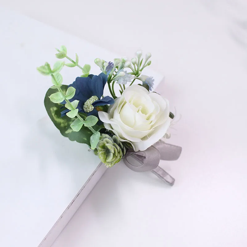 wedding boutonniere corsage marriage brooch pin (22)