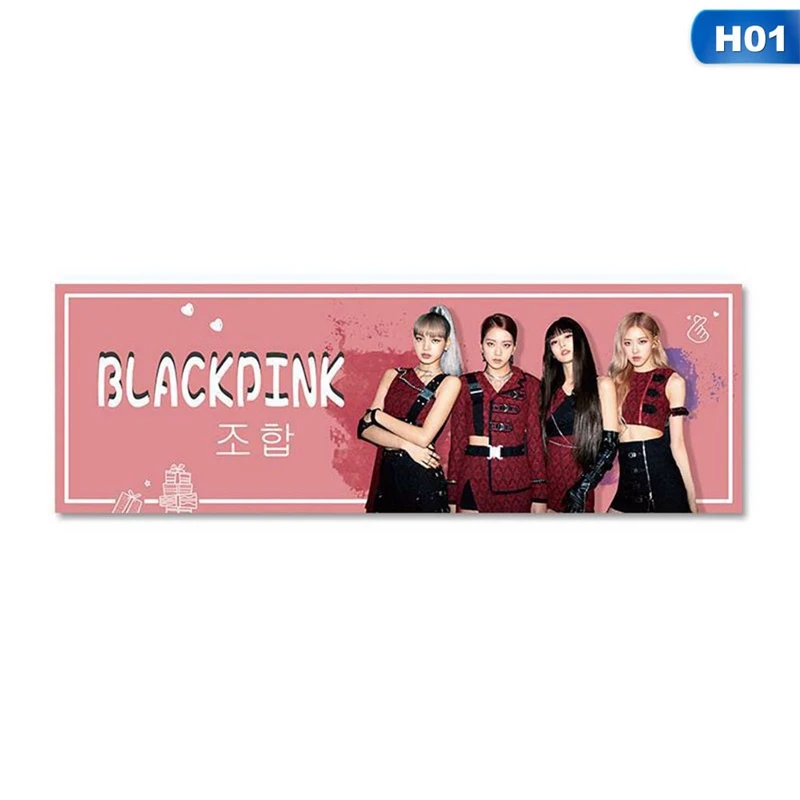 1 шт. Kpop TWICE ITZY BLACKPINK TXT Got7 концертная поддержка ручная баннерная ткань постер для фанатов коллекция подарок