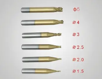

2.0mm Milling Cutter For All Different Brand Vertical Key Copy Cutting Duplicating Machine 5pieces/lot