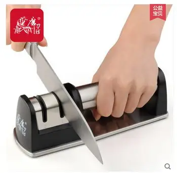 

TAIDEA Two Stages Knife Sharpener Diamond Ceramic Wheels Sharpening Stone Household Kitchen Tools Sharpener for Knives