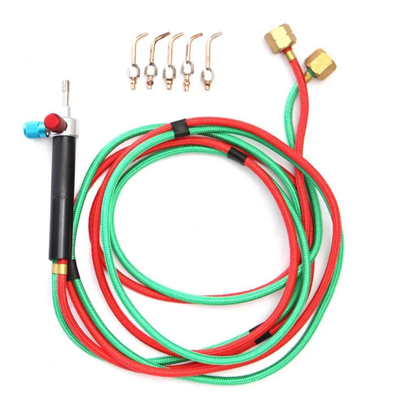 Jewelry Jewelers Micro Mini Gas Little Torch Welding Soldering Kit Tools with 5 Tips TSH Shop