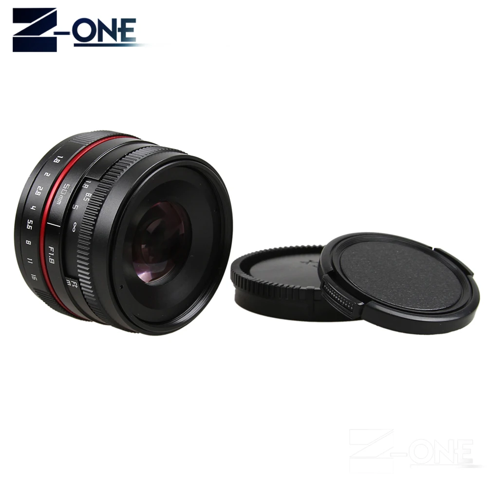 Новинка 50 мм f/1 8 Φ F1.8 объектив камеры для Olympus Panasonic M43 MFT EP5 OMD EM5 Mark II Φ|Объективы