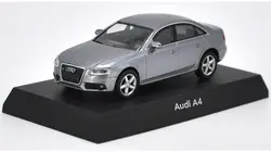 1: 64 Литой модели для Audi A4 серый Седан сплав игрушечный автомобиль миниатюрный подарки