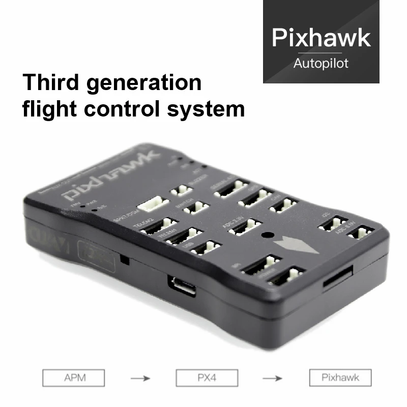 

CUAV PIXhawk flight control Pix autopilot PX4 for UAV system fixed-wing multi-rotor FPV RC model