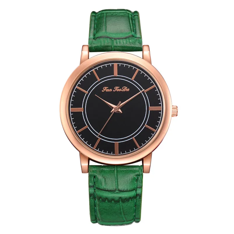 Fashion Women's Watches Simple watch luxury dress ladies Leather bands Analog Quartz Wrist Watch clock Montre femme Y12 (12)