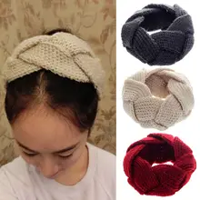 Новинка, женский широкий спортивный Напульсник для йоги, спортзала, растягивающаяся повязка на голову, трикотажный подогреватель для бега, йоги, повязка на голову, аксессуары для волос