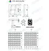 1 Uds. X 5 pulgadas 1 digito rojo 8 segmento pantalla led 50101AS/50101BS ► Foto 2/2