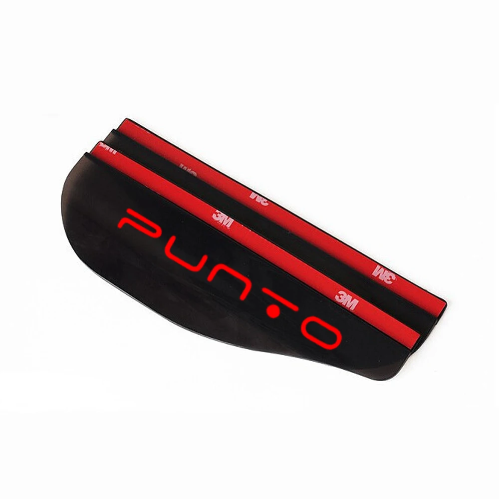 Car styling Rearview Mirror Rain Eyebrow Flap Shield Shade Rainproof Blade For Fiat Fullback Palio Punto Qubo Strada Tipo Uno