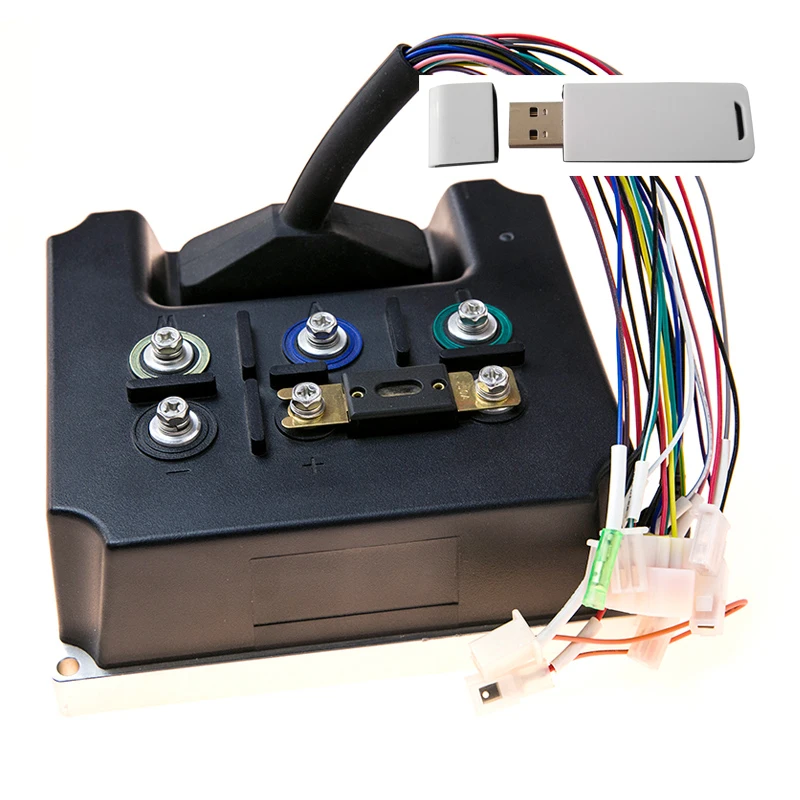 

Sabvoton controller 72V200S Sine Wave MQ72250 250A 72V with bluetooth adapter programmable for electric wheel hub motor