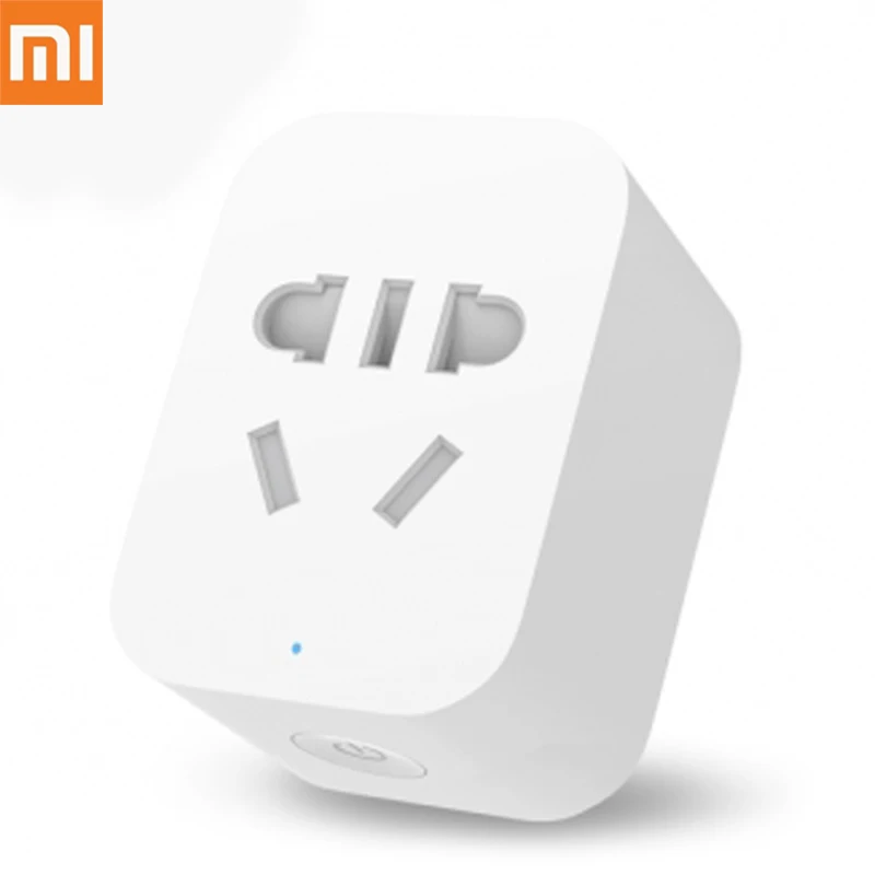 

Original Xiaomi Mi Smart WiFi Socket APP Remote Control Timer Power Plug Power Detection - ZigBee Version Wholesale Support