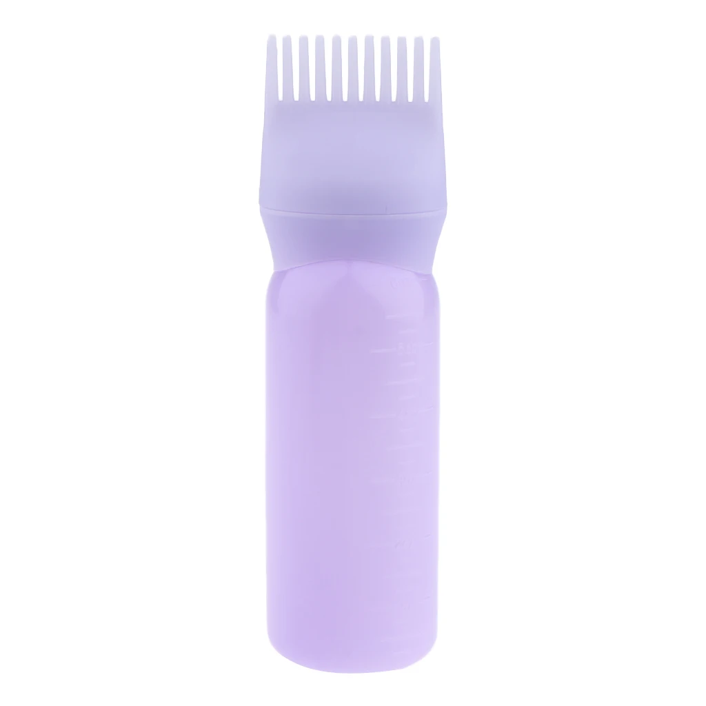 1 Piece Root Comb Applicator Bottles, 2 ounce 60ml Hair Coloring, Dyeing and Scalp Treatment Essential Salon Hairdressing Tool