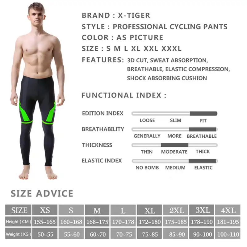 green bike pants