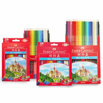 

Faber Castell Classic Castle Colored Pencils Set 36 48 72 Colors Oily Color Pencil for Student Painting Drawing Art Supplies