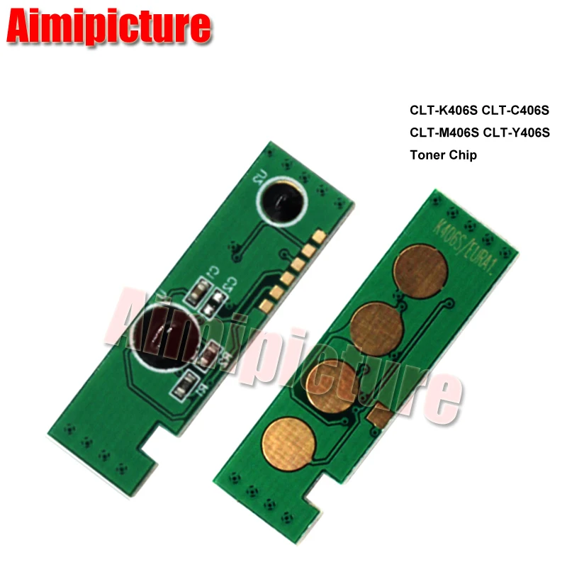 Женский тонер-картридж 406S с чипом для Samsung Φ CLP360 CLP365 C410W C460W C462W 4 шт. | Компьютеры и