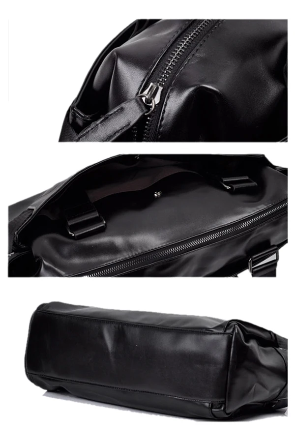 Мужские дорожные Сумки из искусственной кожи роскошный стиль мужская сумка-мессенджер большая емкость мужские сумки