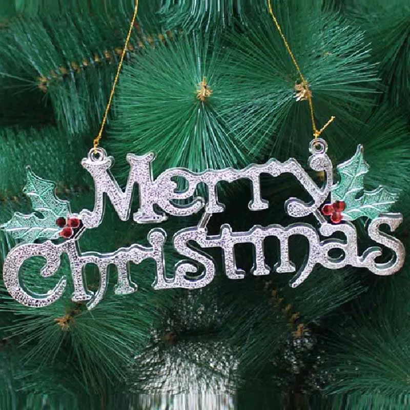 

merry christmas Christmas tree decoration ornaments Silver