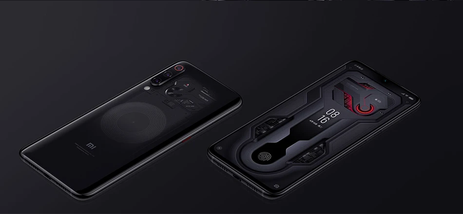 Xiaomi mi 9 mi 9 прозрачный 8GB 256GB Смартфон Snapdragon 855 6,3" 48MP+ 12MP+ 16MP AI тройные задние камеры 4,0