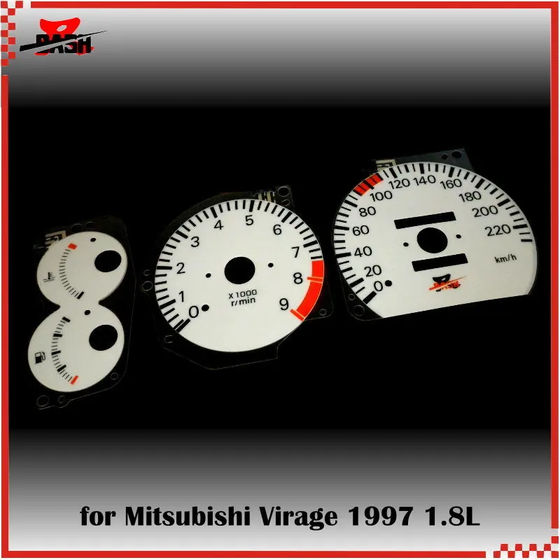 DASH EL Glow Gauge для Virage 1997 1.8L аналоговый счетчик пробега полное свечение синий зеленый обмен