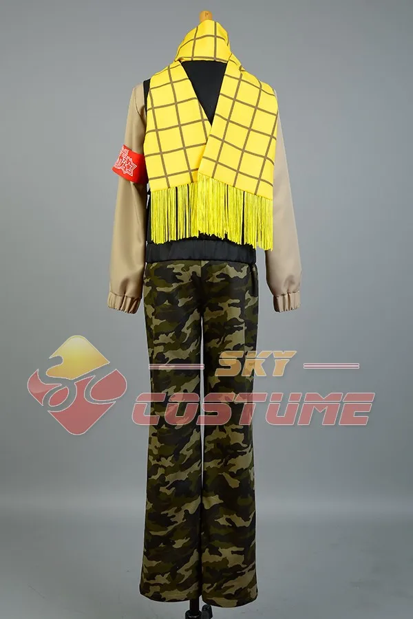 Anime Aoharu Machinegun Yukimura Tooru Cosplay Costume Army Uniform Scarf