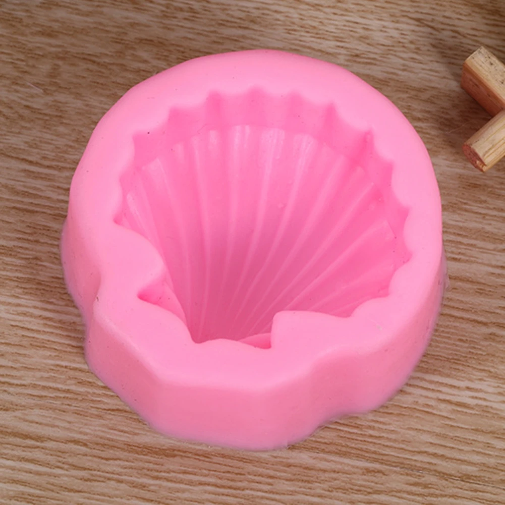 

Silicone DIY Three-dimensional Sea Shell Fondant Silicone Mold Liquid Silicone Mold Soft Ceramic Handmade Soap Mold
