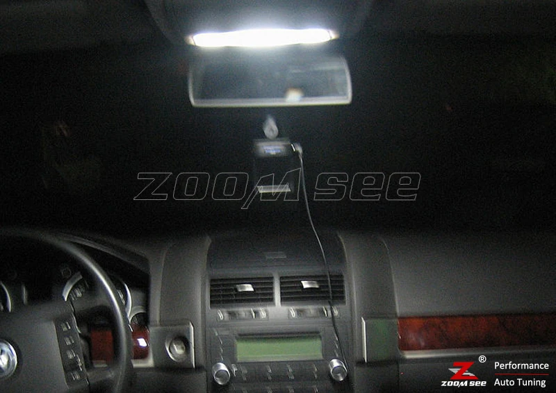 9x светодиодный фонарь для номерного знака+ Внутреннее освещение для чтения, комплект для Volkswagen Amarok(2010