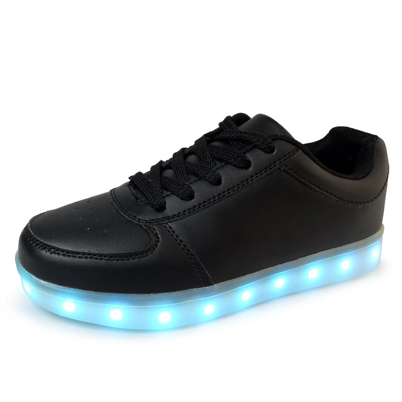 Günstig MIUBU Heißer Usb Bunte leuchtende led schuhe femme mit lichter up luminous casual schuhe simulation Männer schuhe für erwachsene neon korb