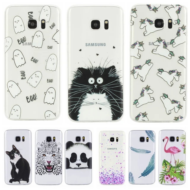 carcasa samsung s7 unicornio