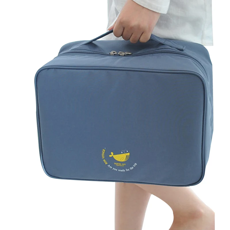 Organizador Saco de Armazenamento De roupas Caixa de Acabamento Mala Bagagem Malha Bolsa Portátil Caso de Fim de Semana de Viagem Caminhadas Acessórios Suprimentos