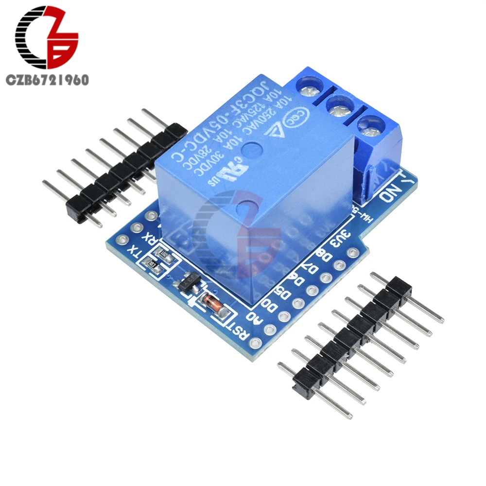 1 канал для WeMos D1 Мини Релейный Щит 5 В релейный модуль ESP8266 макетная плата Arduino|esp8266