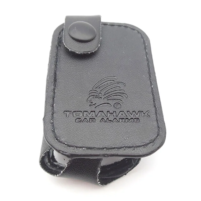 

TW9010 Leather case for Tomahawk TW9010 TW9020 TW9030 Car remote controller two way car alarm system free shipping