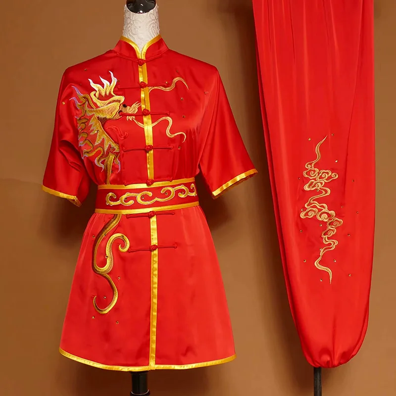 

Wushu taichi одежда тайцзи changquan Униформа боевых искусств соревнование одежда вышитая kungfu nanquan taolu одежда Униформа