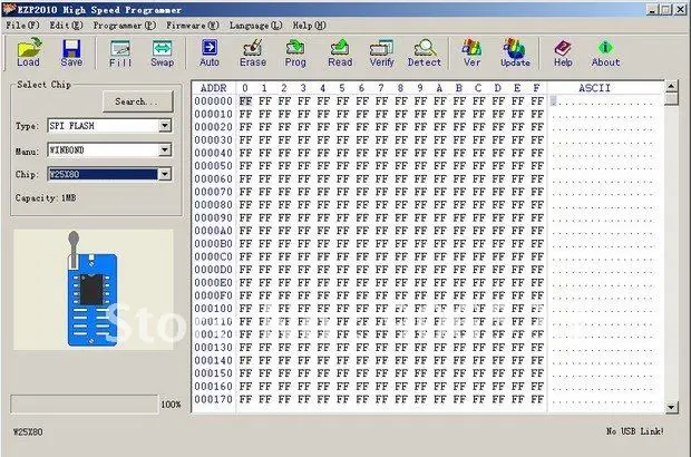 EZP2010 высокое Скорость 24/25/93 флэш-память USB SPI BIOS EEPROM EPROM