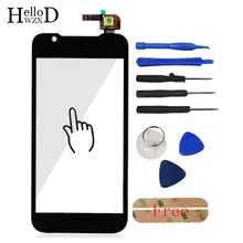 A + + + HighScreen Avant Outer Verre Haute Écran Tactile Digitizer Écran Panneau pour ZTE Grand-Era V985 U985 V955 Objectif Câble Flex Câble