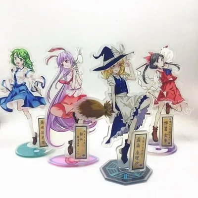 TouHou Project Hakurei Reimu Kirisame Marisa фигурка на акриловой подставке модель Двусторонняя